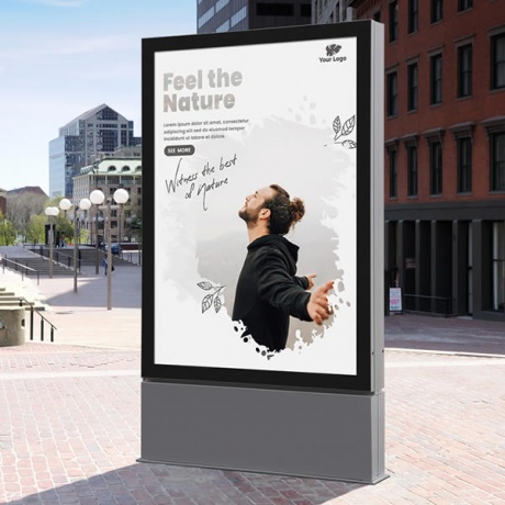 LED Outdoor Premium Poster Case - IP56 Weatherproof Rated